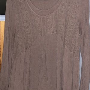 Brown Dress Top